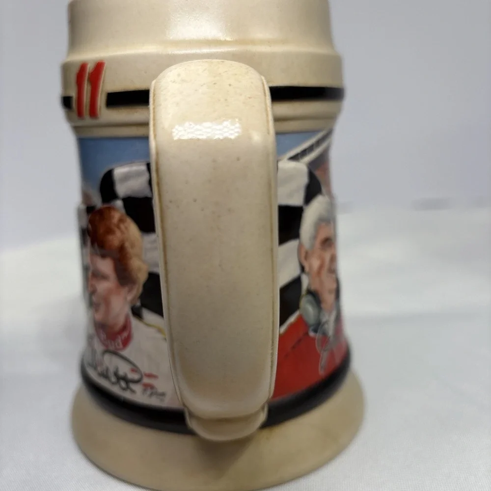24oz‎ Big 1993 Budweiser Racing Bill Elliot Junior Johnson Beer Stein Mug NASCAR
